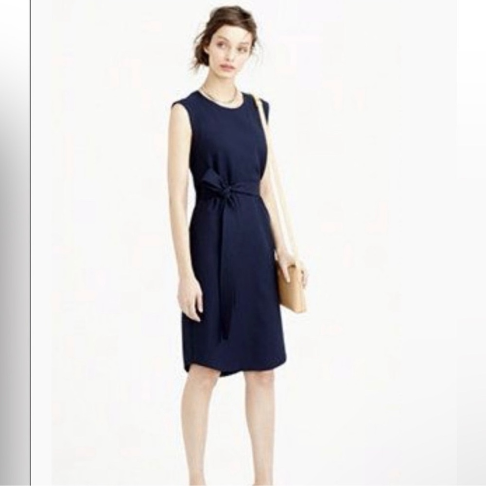 J Crew Sleeveless Wool Dress Size 0